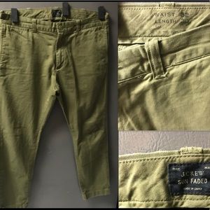 J Crew “Sun Faded” Pants